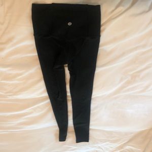 Lulu lemon black leggings size 2